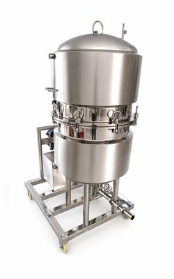 Chemtech Enterprise stainless steel sparkler filter – closed vessel unit on mobile trolley – photo 10